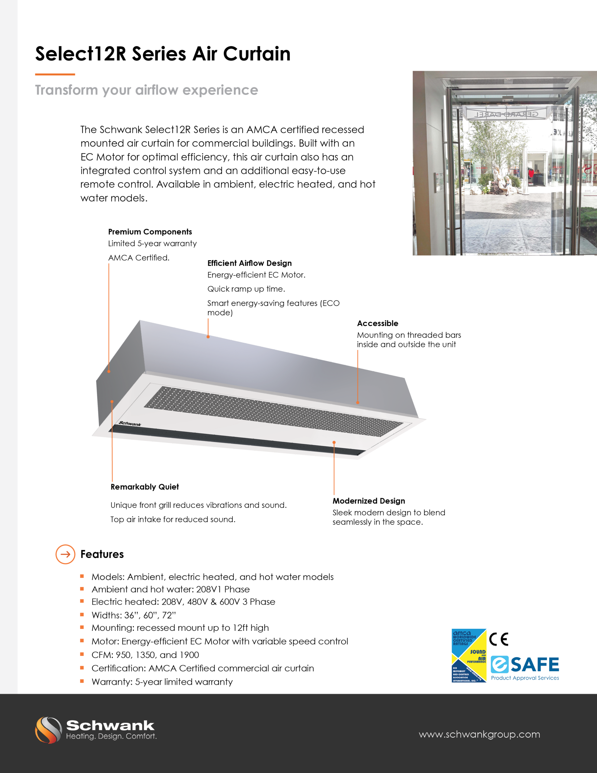 Select12R Series front page of brochure